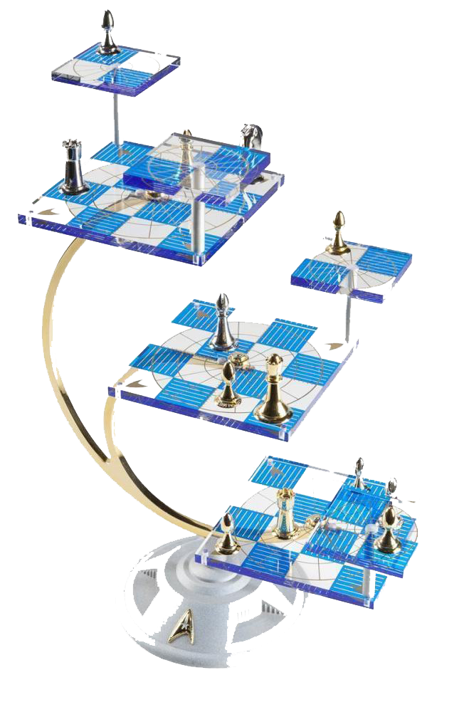 Xadrez-Star-Trek-Tridimensional-Chess-Set-02 - Blog da Bookwire Brasil -  Distribuidora de Livros Digitais